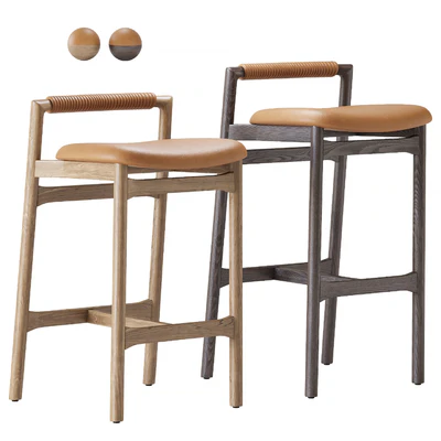 Baden Barstool by Four Hands — View 1