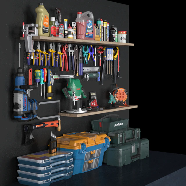 garage tools set 3 — Descargar