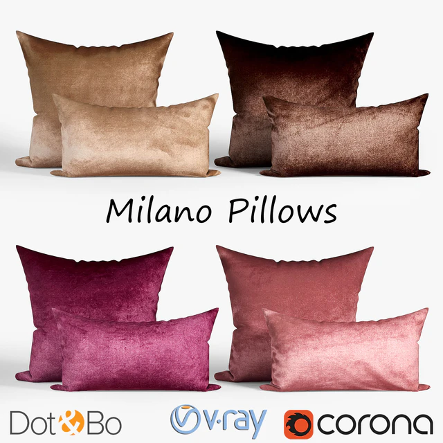 Decorative pillows Dot and bo Milano. set 038 — Descargar