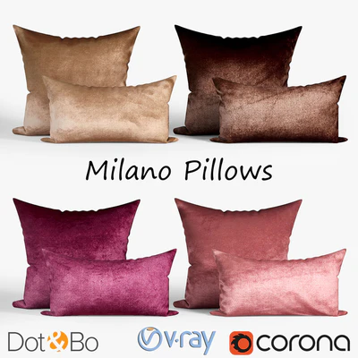 Decorative pillows Dot and bo Milano. set 038 — Ver 1