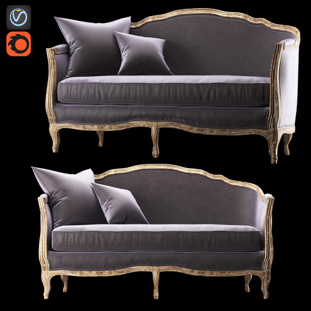 SOFA ONDINE SALON BENCH — Descargar
