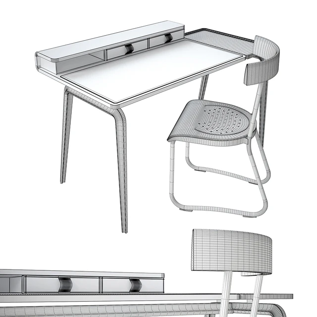 Molteni&C   table:NOTE  chair:D.235.2 — Скачать
