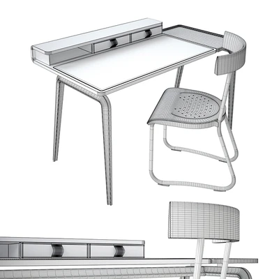 Molteni&C   table:NOTE  chair:D.235.2 — Вид 2