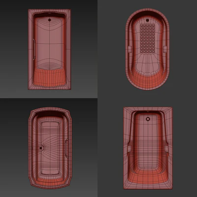 Toto bathtub — Ver 2