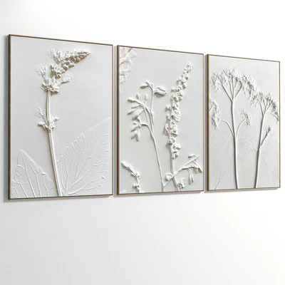 Abstract Painting Set of 3 pieces - No 18 — Ver 2