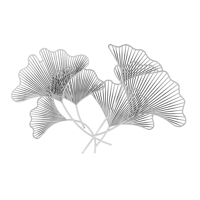 art. GM12080 WALL DECOR GINKGO METAL — Descargar