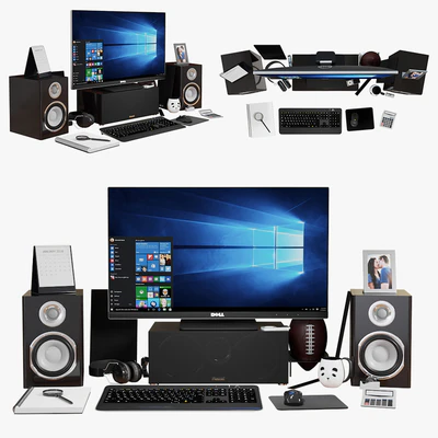 Computer Set 02 — Вид 1