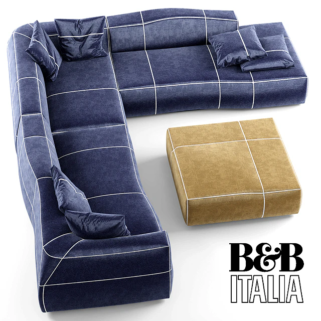 модульный диван b&b bend sofa — Скачать