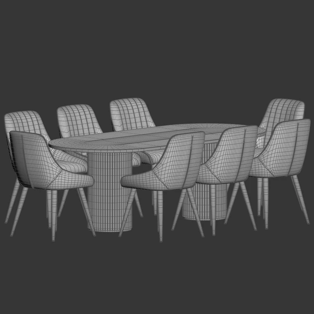 Chipman Chair Campbell Table Dining Set — Descargar