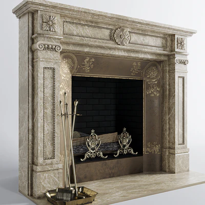 Classic fireplace — Вид 2