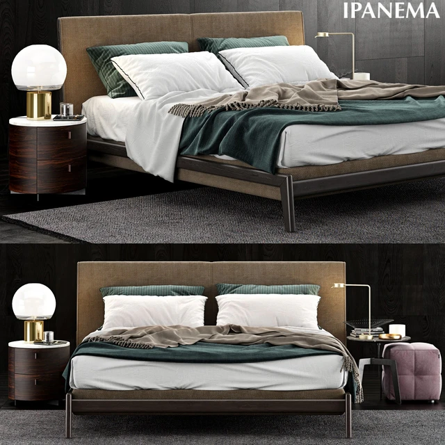 Poliform Ipanema Bed — Скачать