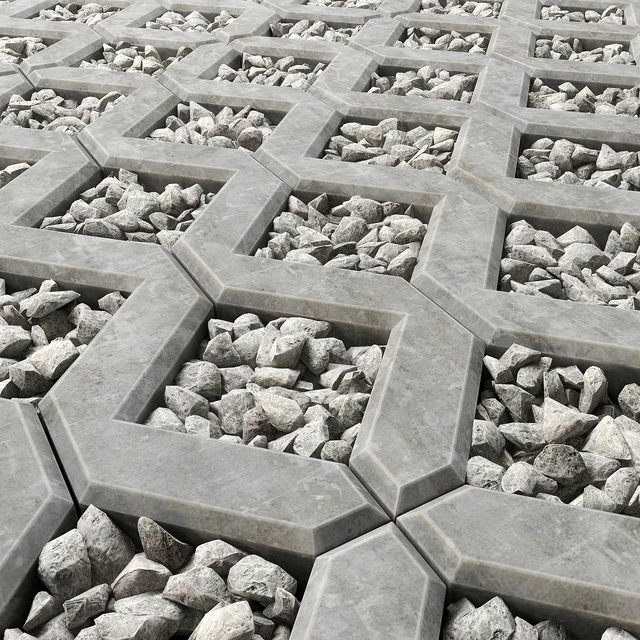 Square gravel stone — Descargar