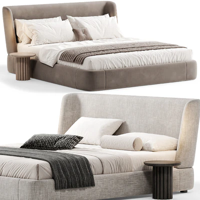 Reeves Bed By Minotti — Ver 3