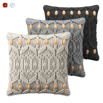 Cushions macrame — Ver 1