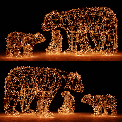 Bears from garlands — Ver 2