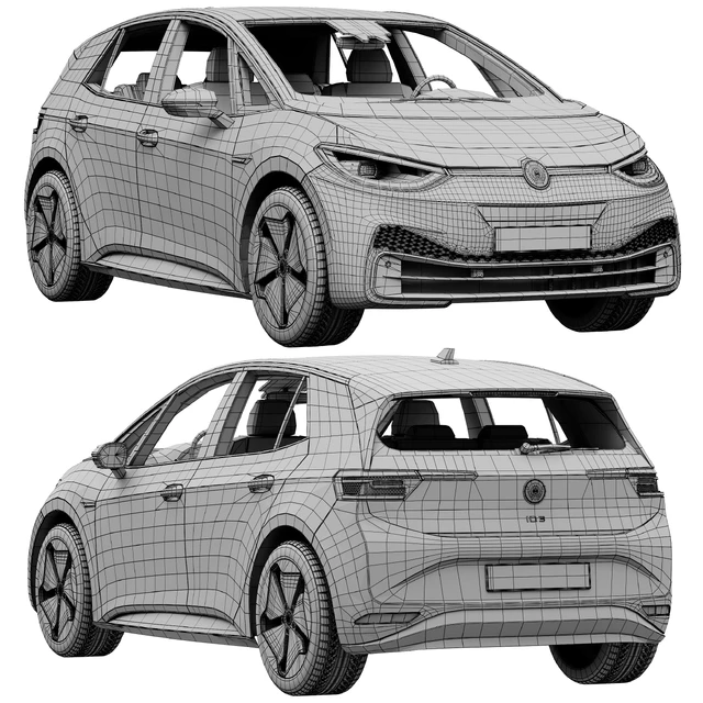Volkswagen ID3 2021 — Descargar