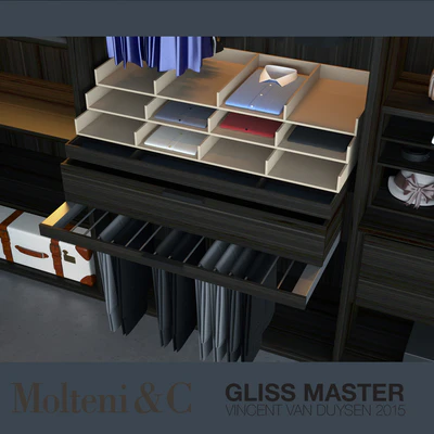 Molteni&C Gliss Master Walk-in Closet — View 2