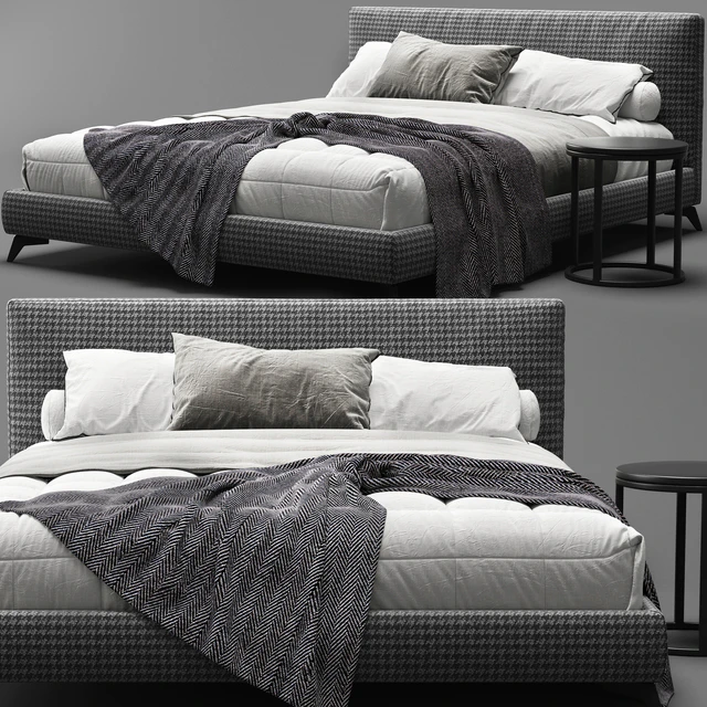 Meridiani Stone Up Bed — Скачать
