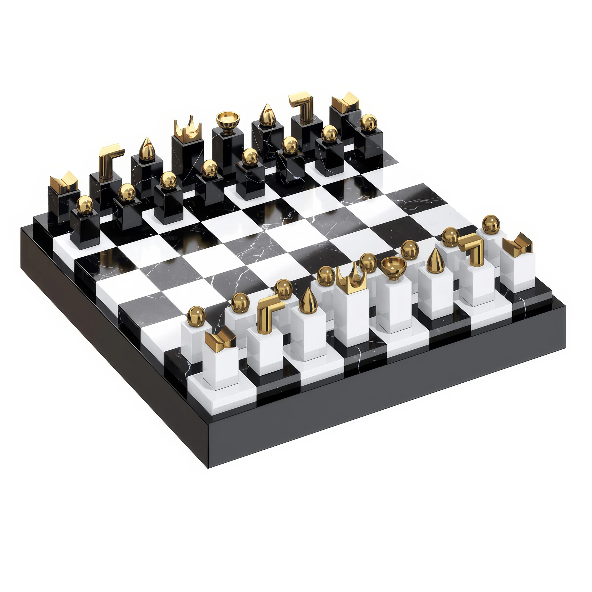 marble chess set by l object — Скачать
