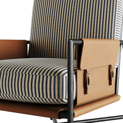 LEE L1798-01 Leather Chair — View 3