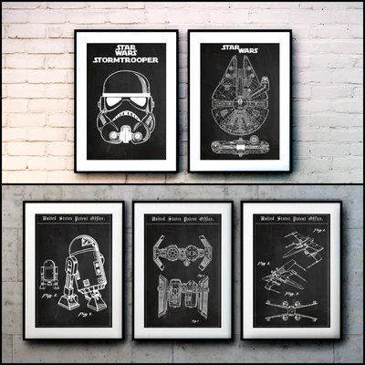 The picture in the frame. Collection 101. Star Wars — Ver 1