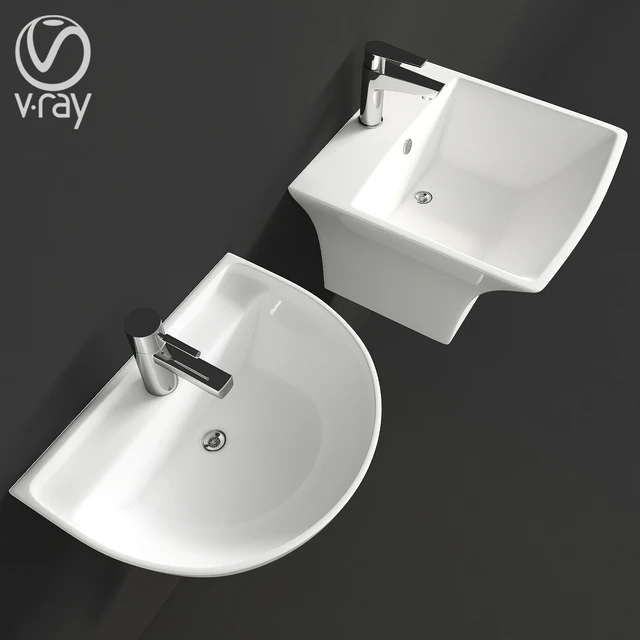 Cera Modern Wash Basin Set Combo — Скачать