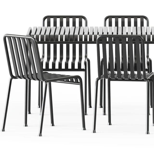 Palissade Table and Palissade Chair by Hay — Descargar