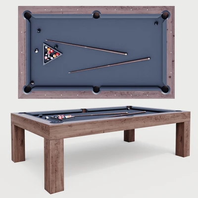BRUNSWICK PARSONS BILLIARDS TABLE — Ver 1