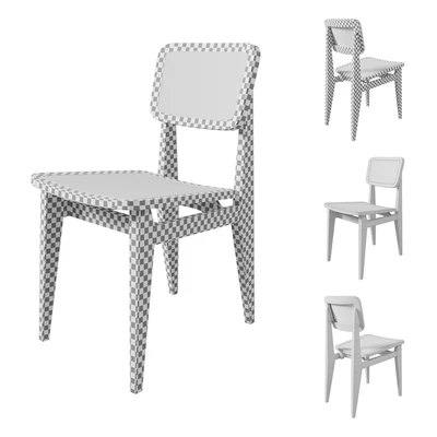 Gubi C Chair UnUpholstered — Ver 3