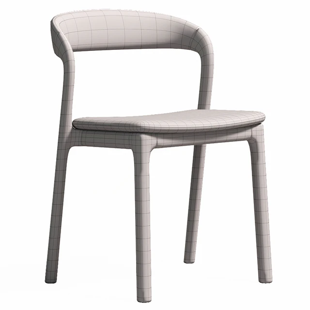 Wooden Back Dining Chair — Скачать