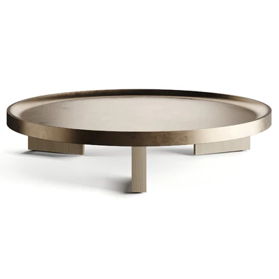 Minotti LOUVER Outdoor Metal Table — Ver 3