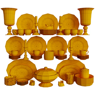 Set of Dishes 2 — Ver 3