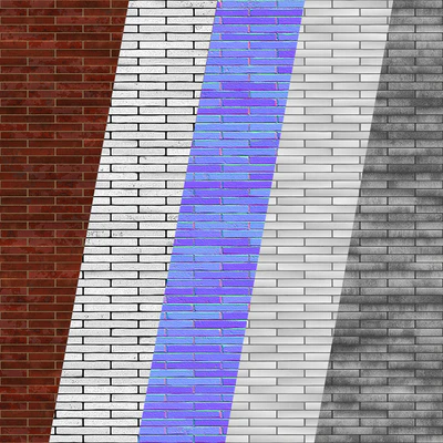 Wall Brick Design-12-PBR — Вид 2