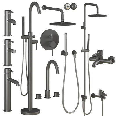 Faucets and showers Damixa Scandinavian Pure set — Ver 1