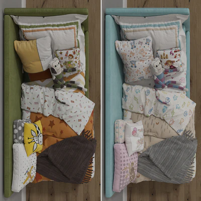 Single Beds 02 GIRLS and BOY — Вид 3