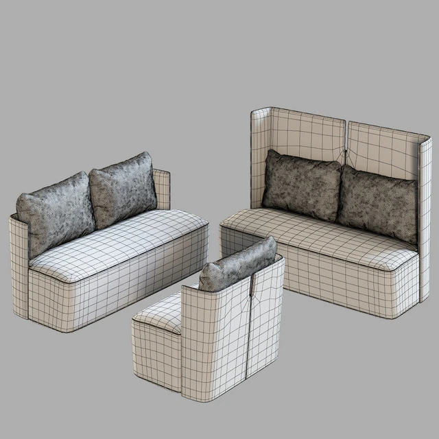 Meridiani SOFAS KEETON FIT — Скачать
