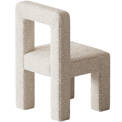 Burke Decor Hazel Boucle Dining Chair — Ver 3