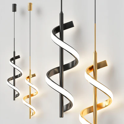 Swirl LED pendant lamp — Вид 2