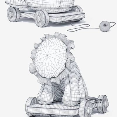 Chambray Pull Toy — Вид 2