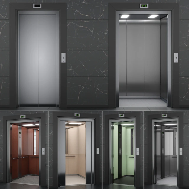 OTIS 2000 R elevator (5 cab finishes) — Descargar