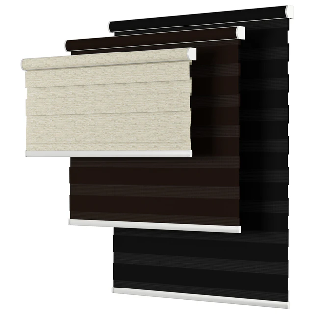 Roller Blind 58 | Select Blinds | Essential Light Filtering Dual Shade | Day and night — Download