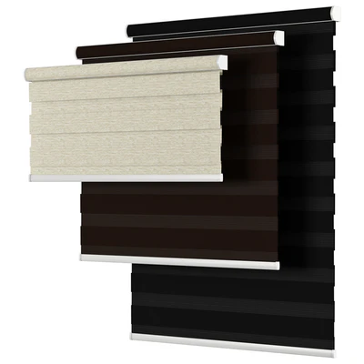 Roller Blind 58 | Select Blinds | Essential Light Filtering Dual Shade | Day and night — View 2