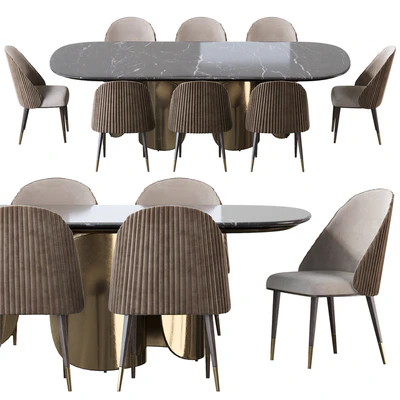 Oscar Opera Contemporary Table and Chair Diva Sb — Вид 1