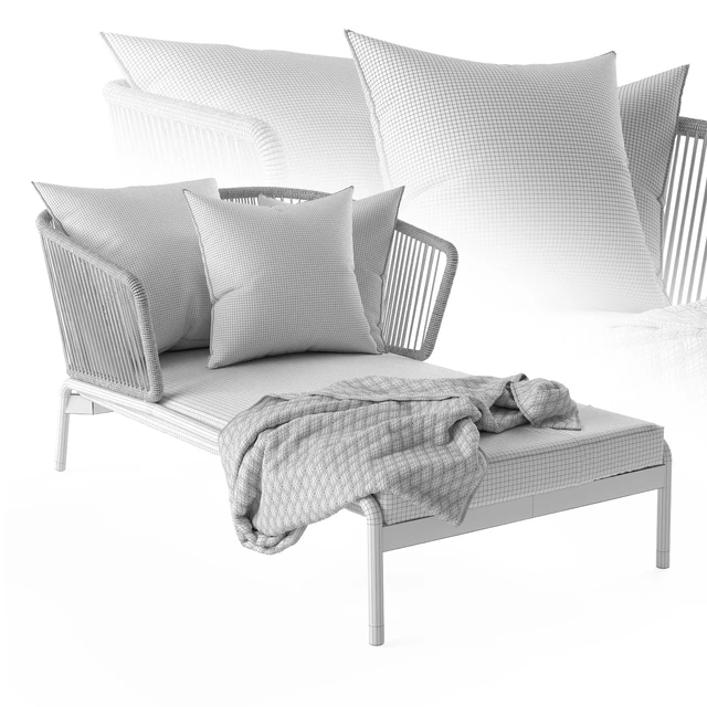 Spool Long Chair — Скачать
