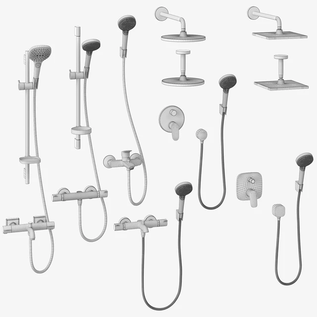 Смесители и душевые системы Hansgrohe set 162 — Скачать