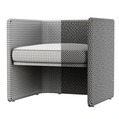 Monica rattan dining chair / Rattan dining chair — Ver 3