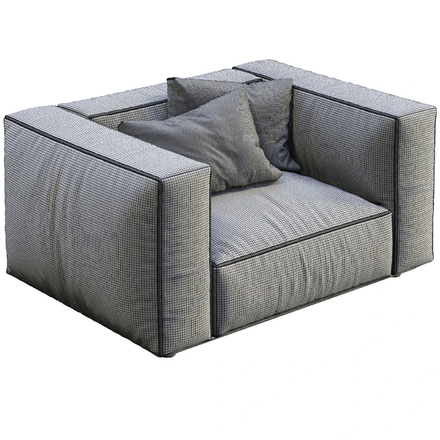 Marechiaro Leather Armchair By Arflex — Descargar