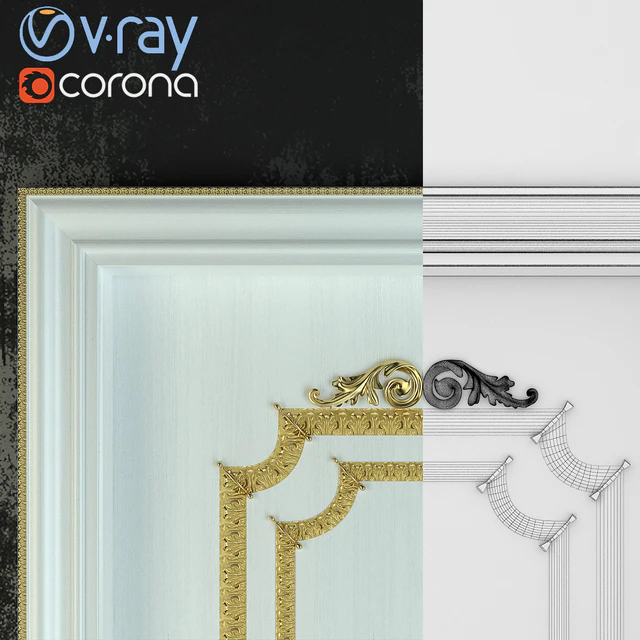 The door FLAVIA FL04DP Avorio — Descargar
