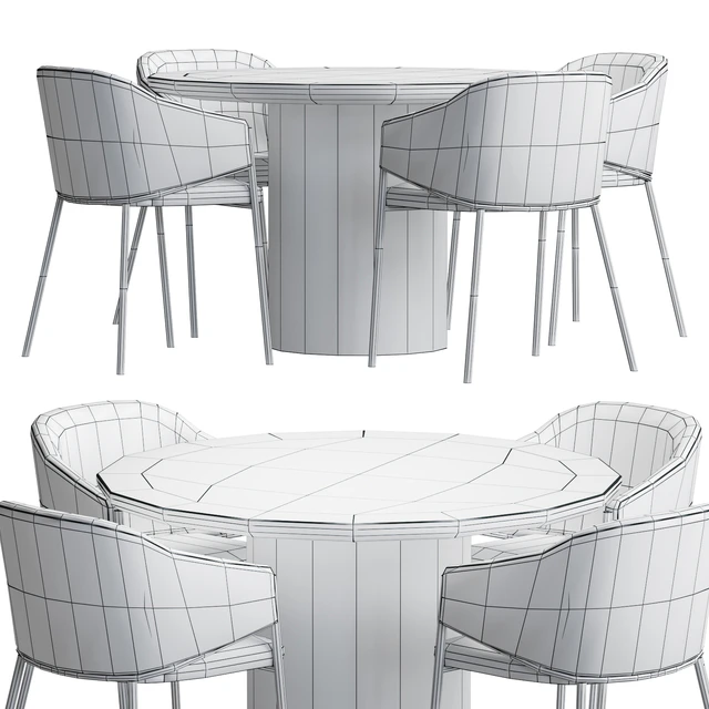 Dill dining table set — Скачать