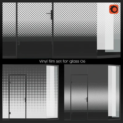 Vinyl film set for glass 06 — Вид 1